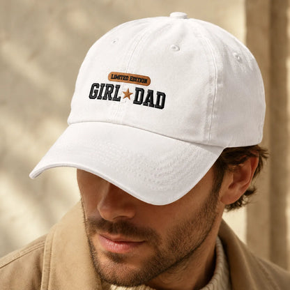 Girl Dad Limited Edition Washed Cap - washed cap - detail
