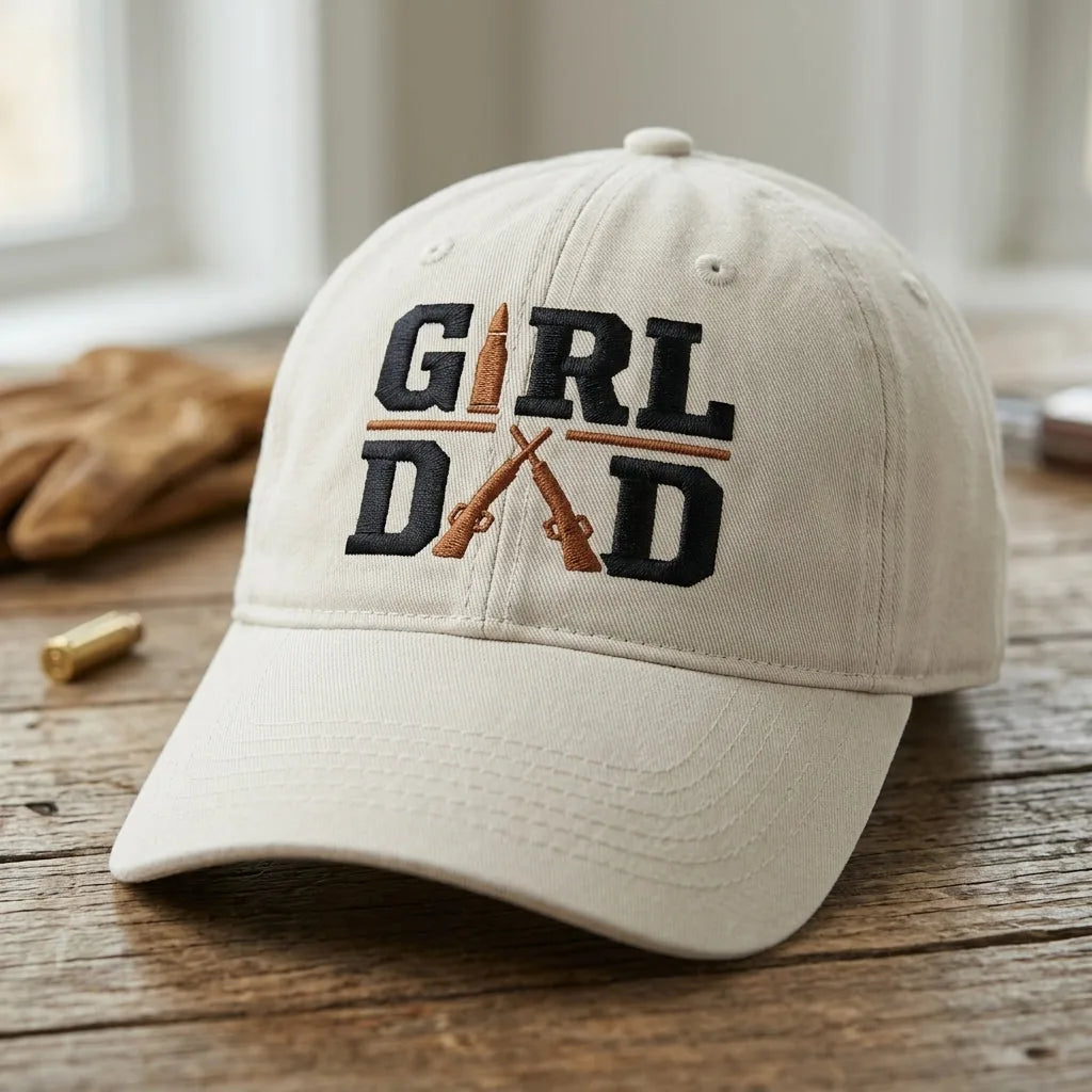 Girl Dad Washed Cap - washed cap - lifestyle