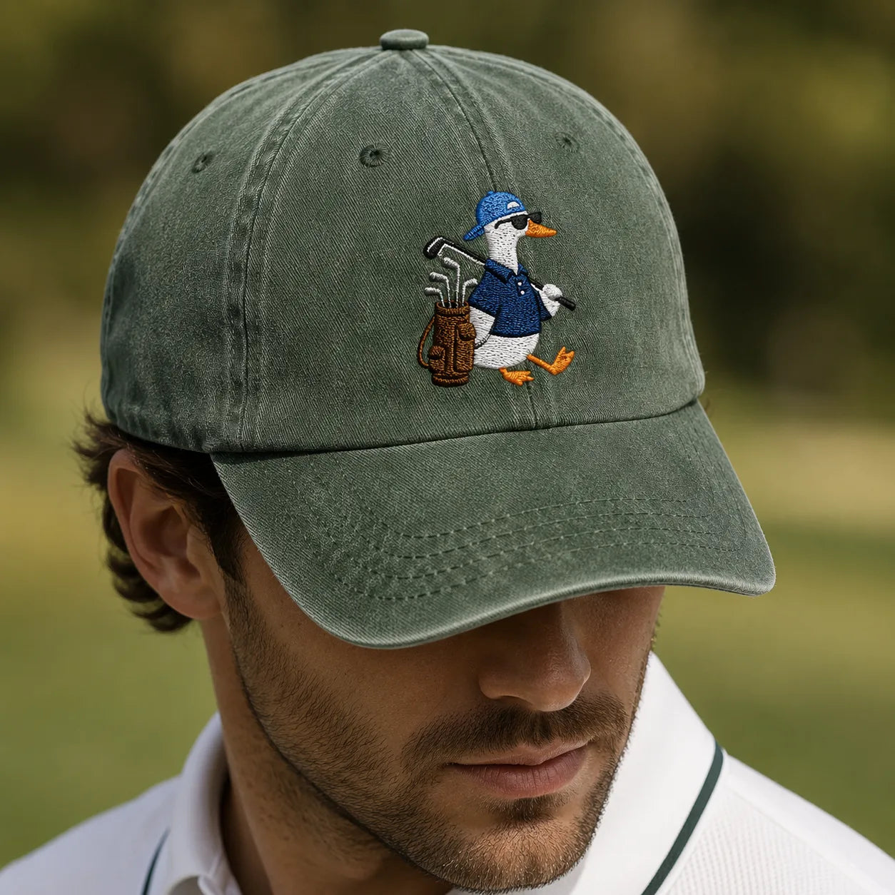 Golf Goose Washed Cap - washed cap - lifestyle