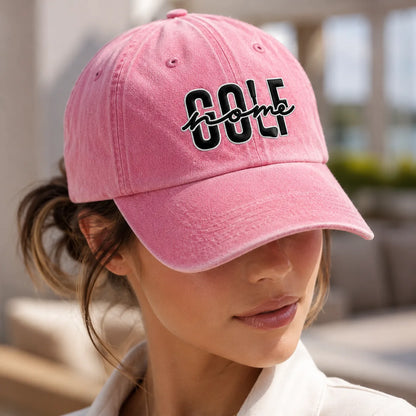 Golf Home Washed Cap - washed cap - alternate angle