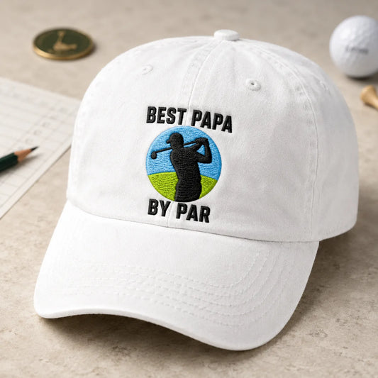 Golf Papa Washed Cap - washed cap - front view