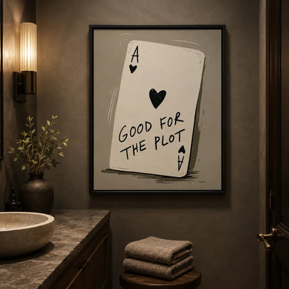 Good for the Plot Wall Art Decor - Wall Art Decor - lifestyle