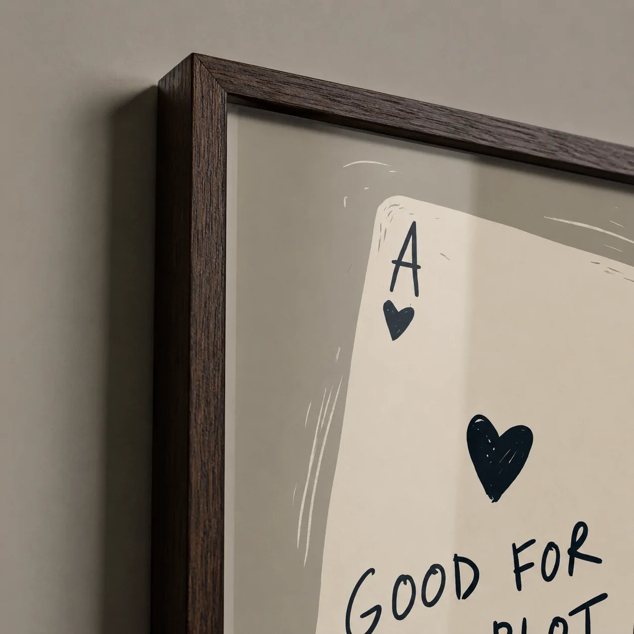 Good for the Plot Wall Art Decor - Wall Art Decor - packaging