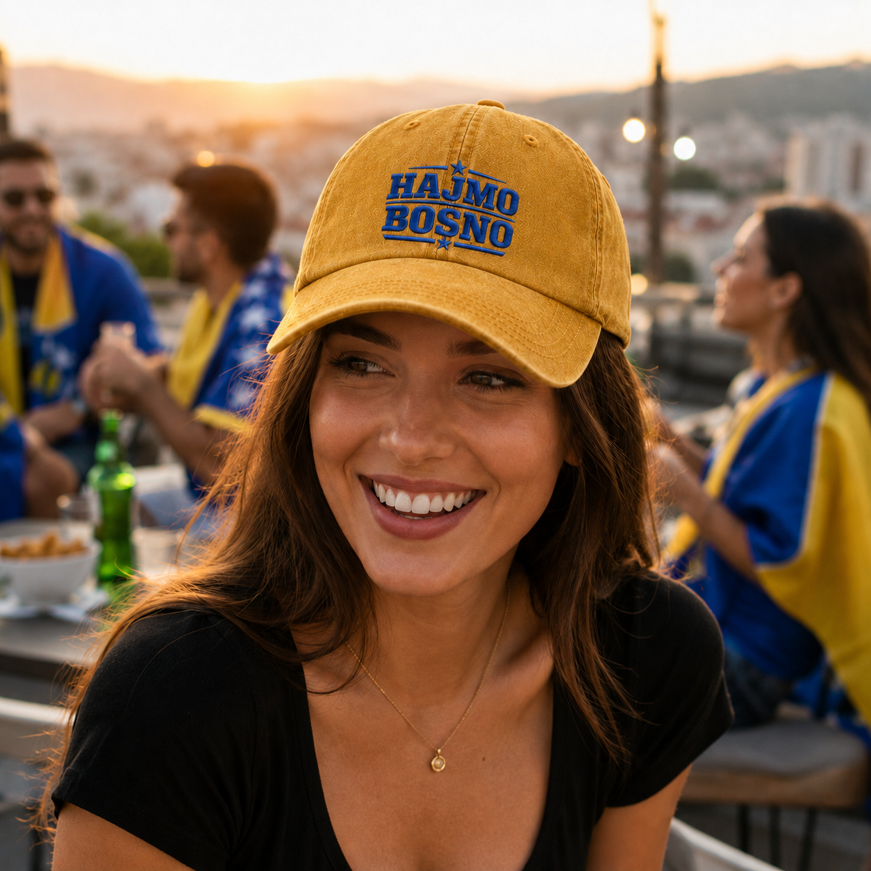 Hajmo Bosno Embroidered Washed Cap  - detail