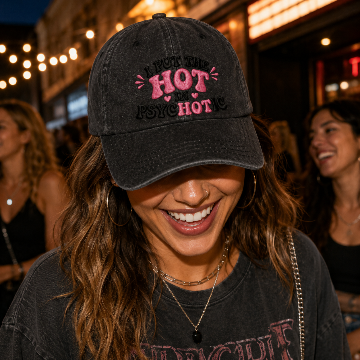 Hot In Psychotic Washed Cap - Washed Cap - lifestyle