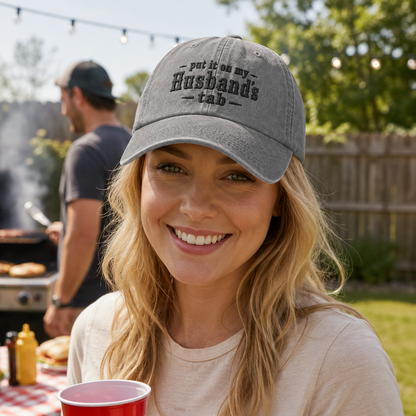 Husband's Tab Washed Cap - Washed Cap - lifestyle