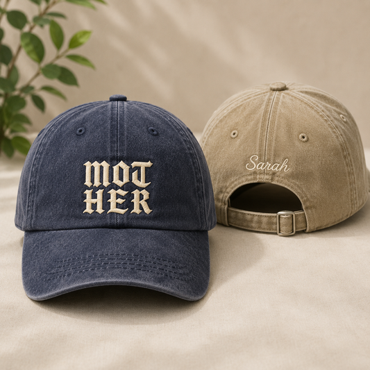 I'm Not Dramatic Washed Cap - Washed Cap - front view