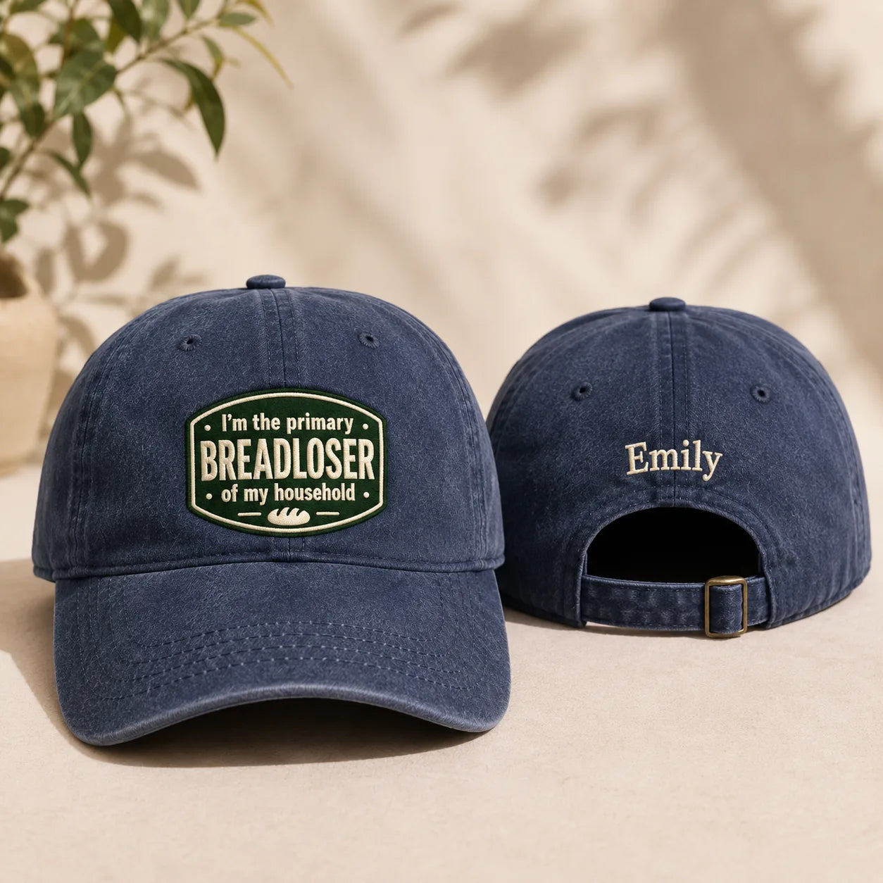 I'm the Primary Breadloser Washed Cap - washed cap - front view
