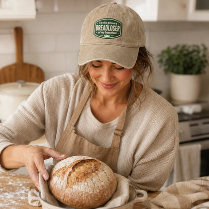 I'm the Primary Breadloser Washed Cap - washed cap - side view