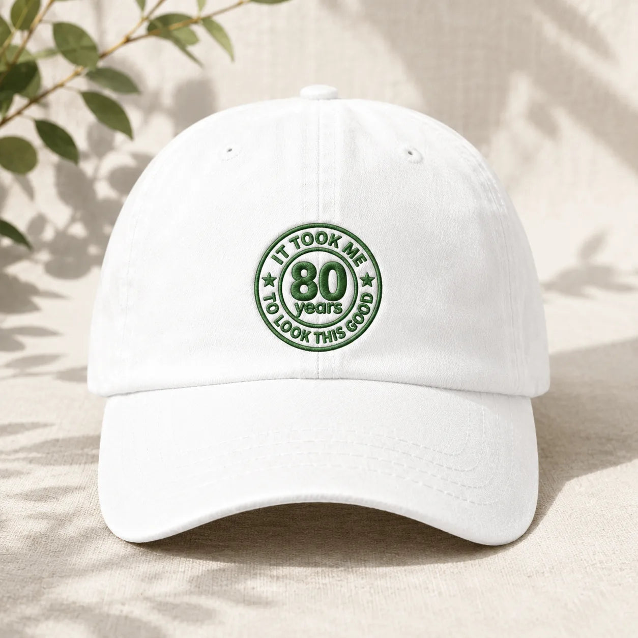 It Took Me 80 Years To Look This Good Washed Cap - washed cap - lifestyle