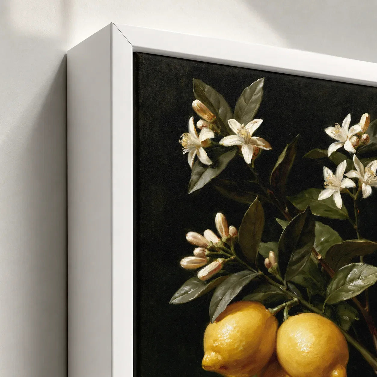 Lemon Blossom Still Life Wall Art Decor - Wall Art Decor - packaging