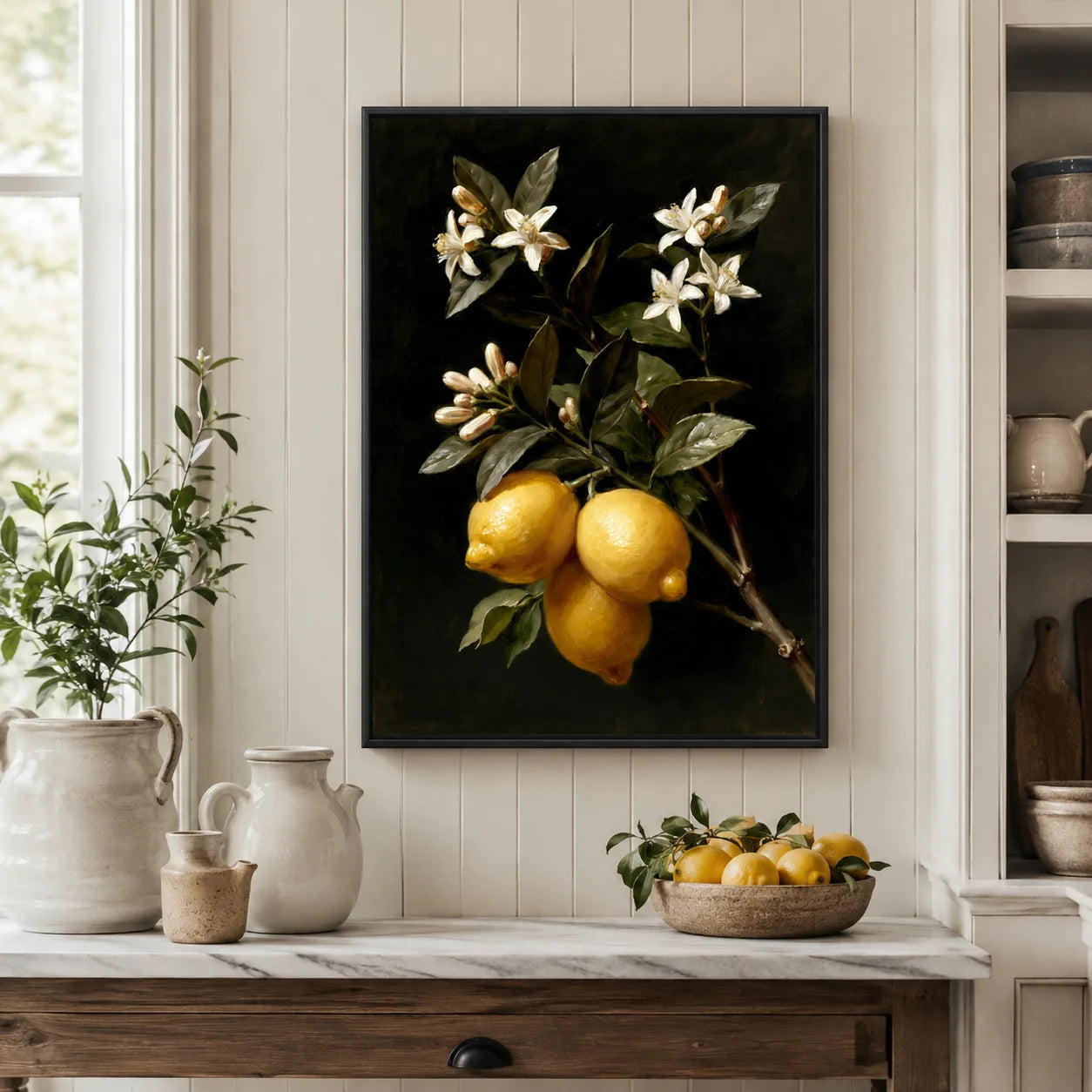 Lemon Blossom Still Life Wall Art Decor - Wall Art Decor - view 11