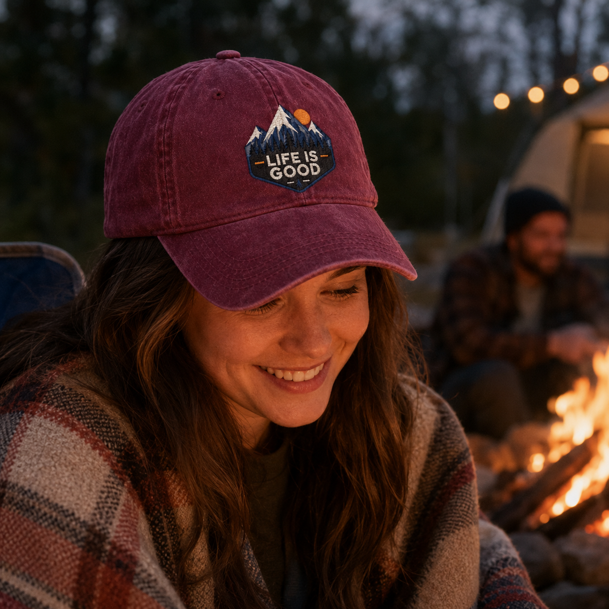 Life Is Good Washed Cap - Washed Cap - detail