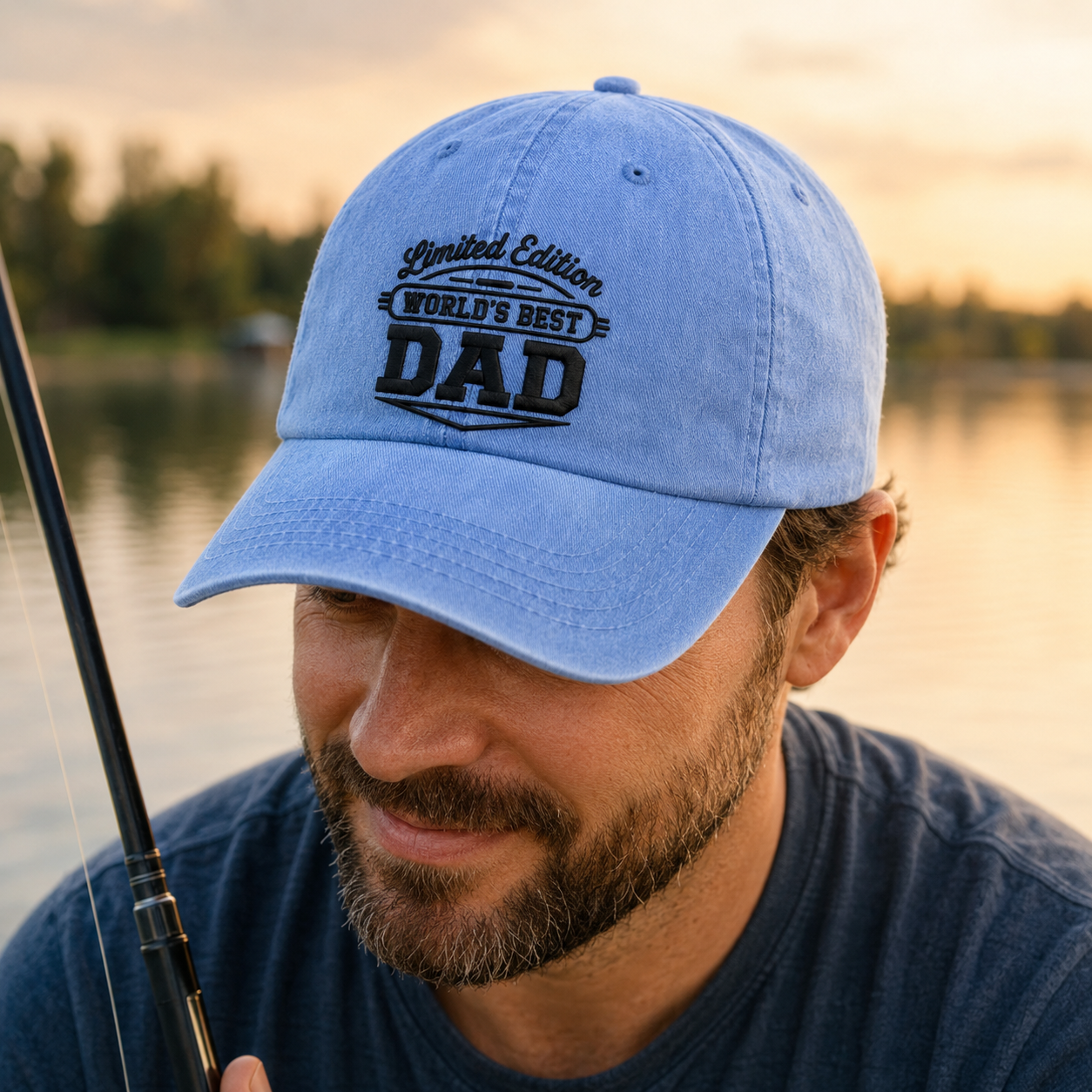 Limited Edition Dad Washed Cap - Washed Cap - detail