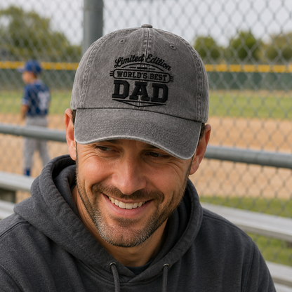 Limited Edition Dad Washed Cap - Washed Cap - lifestyle