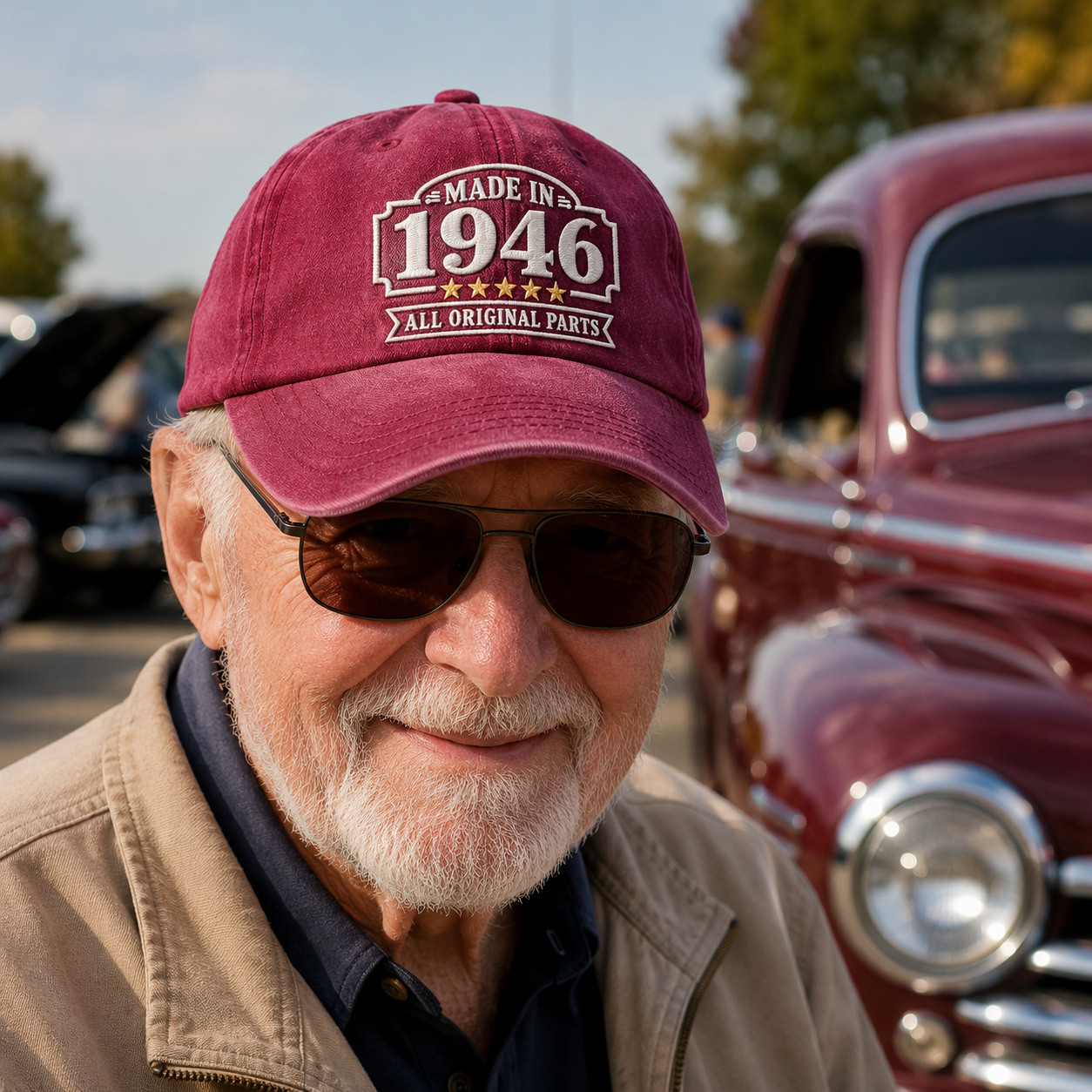 Made In 1946 Washed Cap - Washed Cap - lifestyle