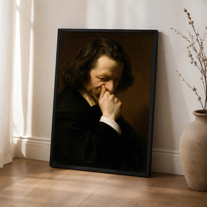 Man Holding His Nose Wall Art Decor - Wall Art Decor - packaging