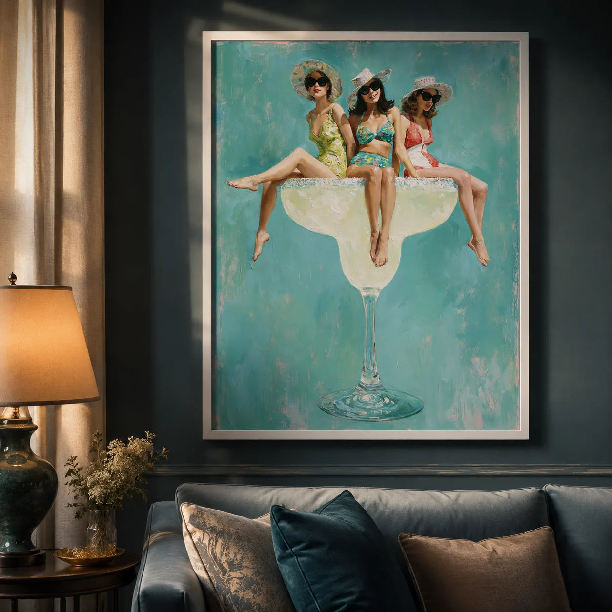 Margarita Girls Wall Art Decor - Wall Art Decor - lifestyle