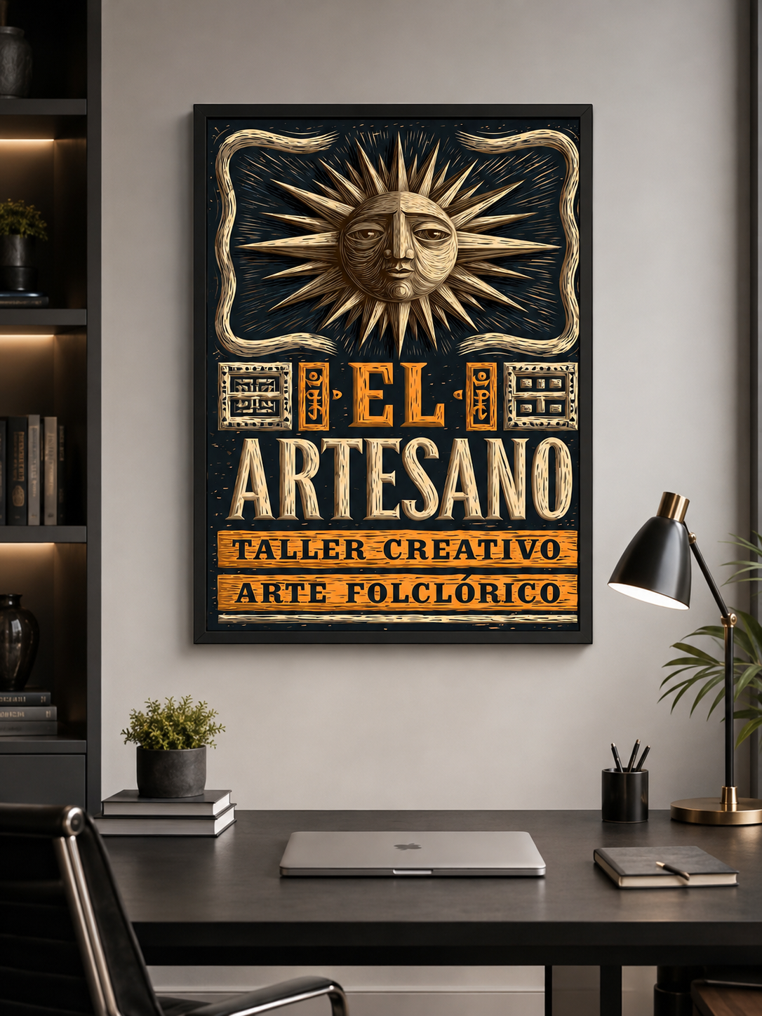 Artisanat Mexicain Affiche - Wall Art Decor - close-up - mexican artisan workshop poster, mexican folk art