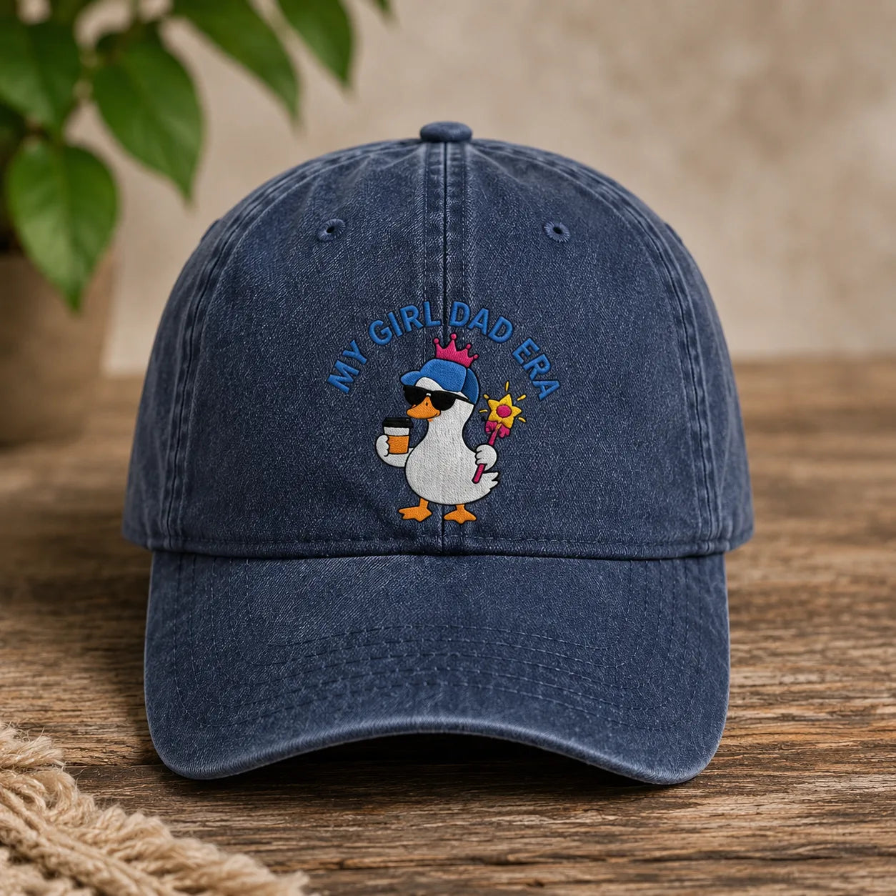 My Girl Dad Era Washed Cap - washed cap - alternate angle
