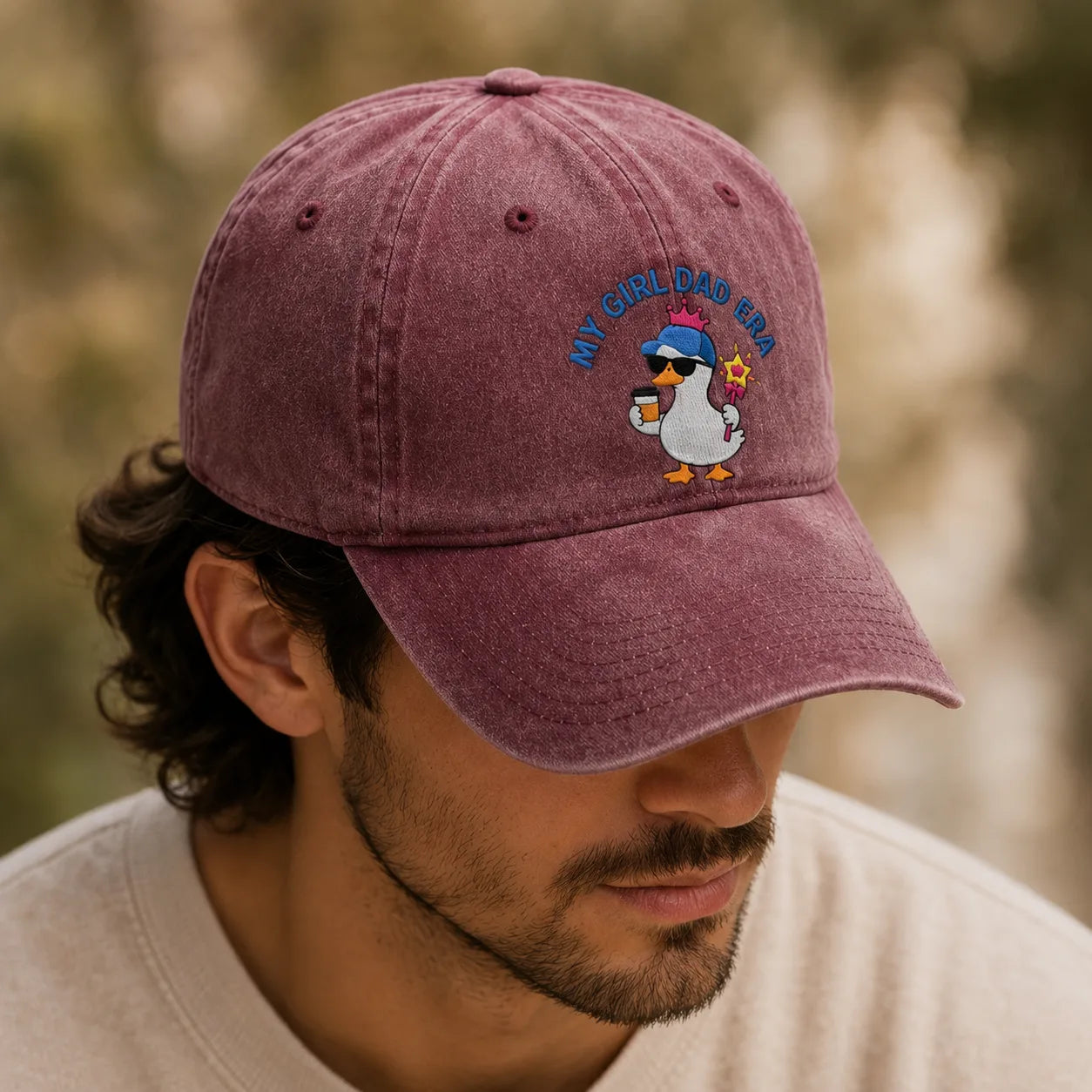 My Girl Dad Era Washed Cap - washed cap - lifestyle