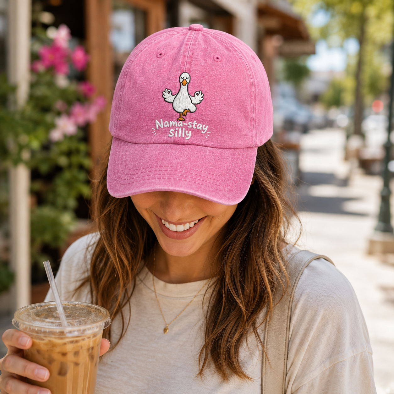 Nama Stay Silly Goose Washed Cap - Washed Cap - alternate angle
