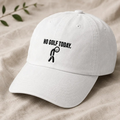 No Golf Today Washed Cap - washed cap - lifestyle