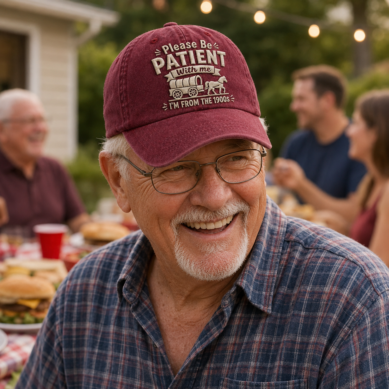 Please Be Patient Washed Cap - Washed Cap - lifestyle