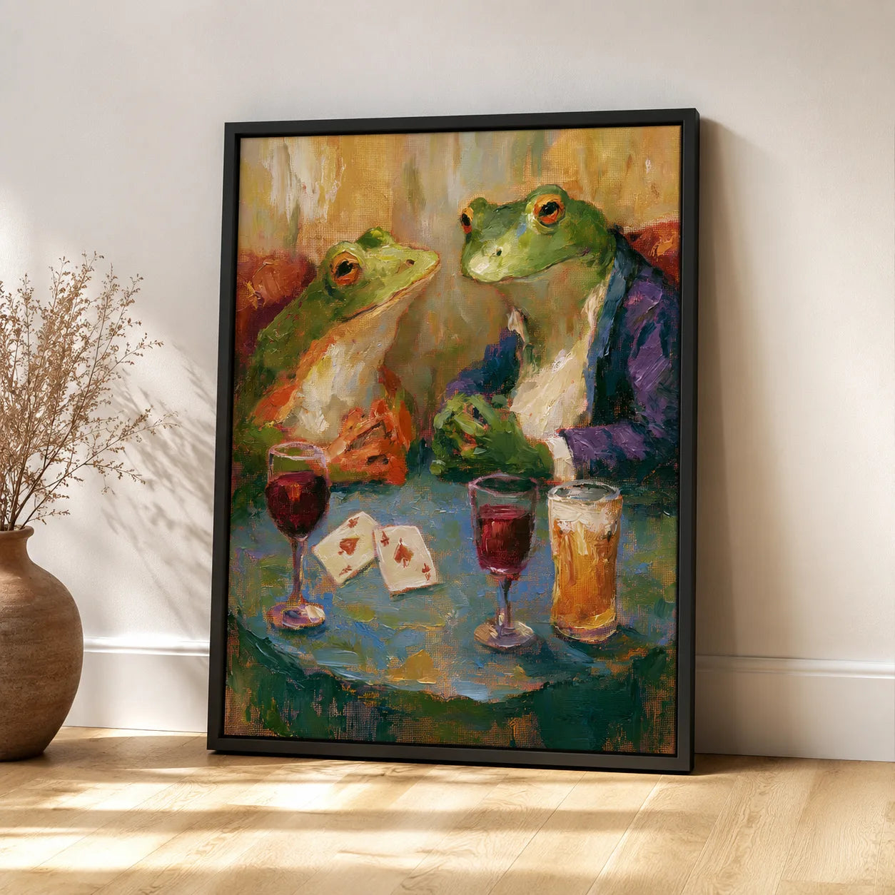 Poker Frogs Wall Art Decor - Wall Art Decor - view 11