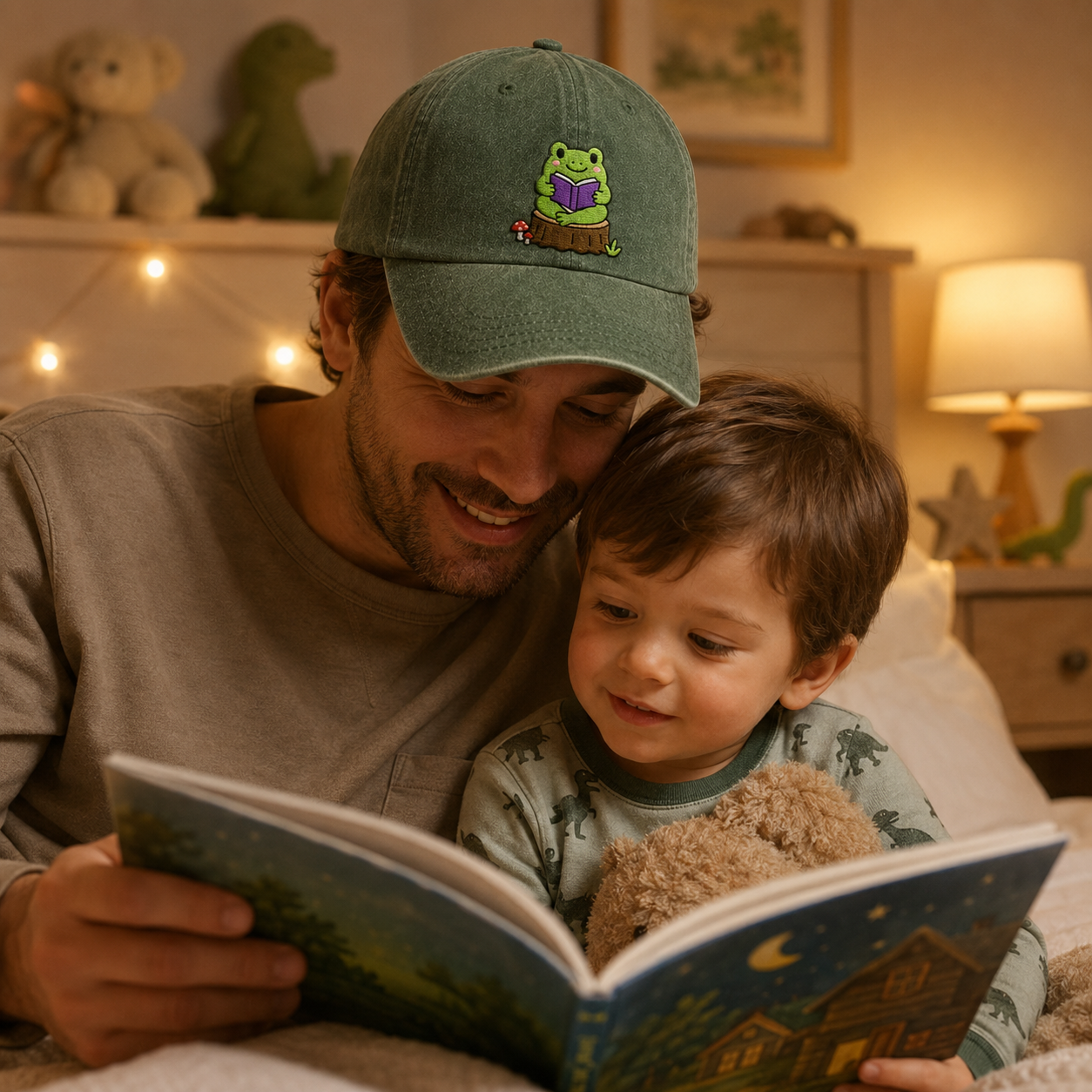 Reading Frog Washed Cap - Washed Cap - alternate angle
