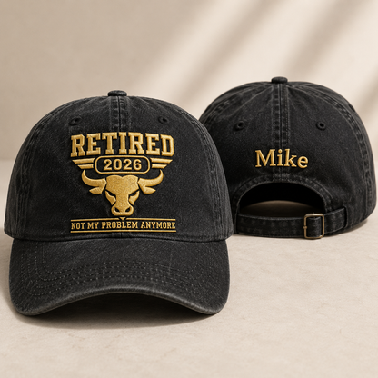 Retired 2026 Washed Cap - Washed Cap - front view