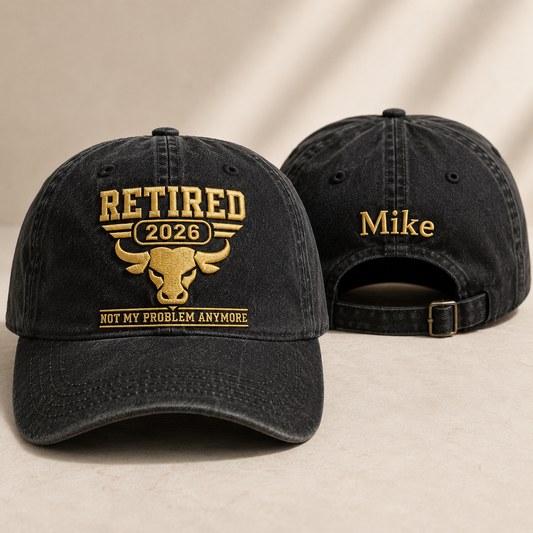Retired 2026 Washed Cap - Washed Cap - front view