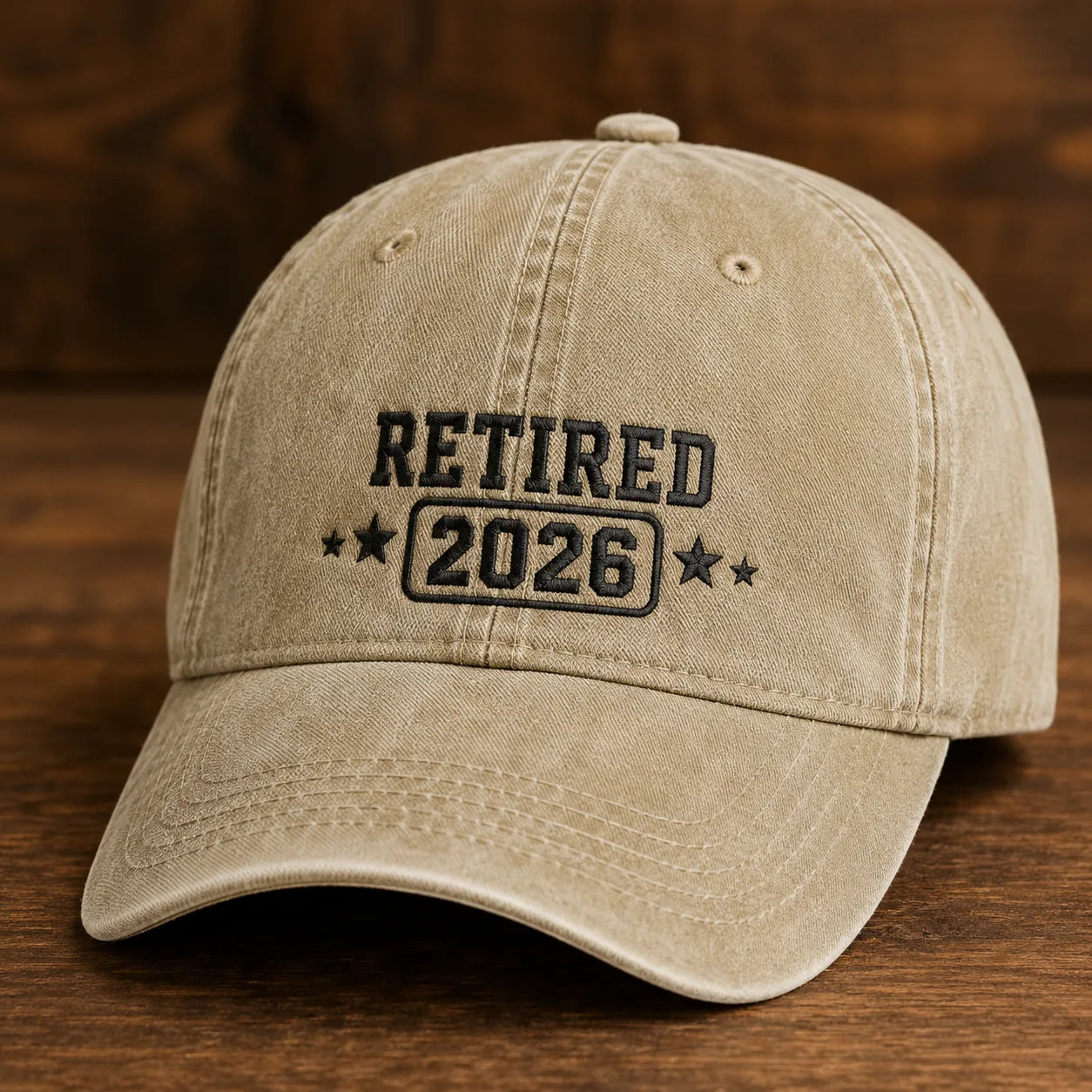 Retired 2026 Washed Cap - washed cap - front view