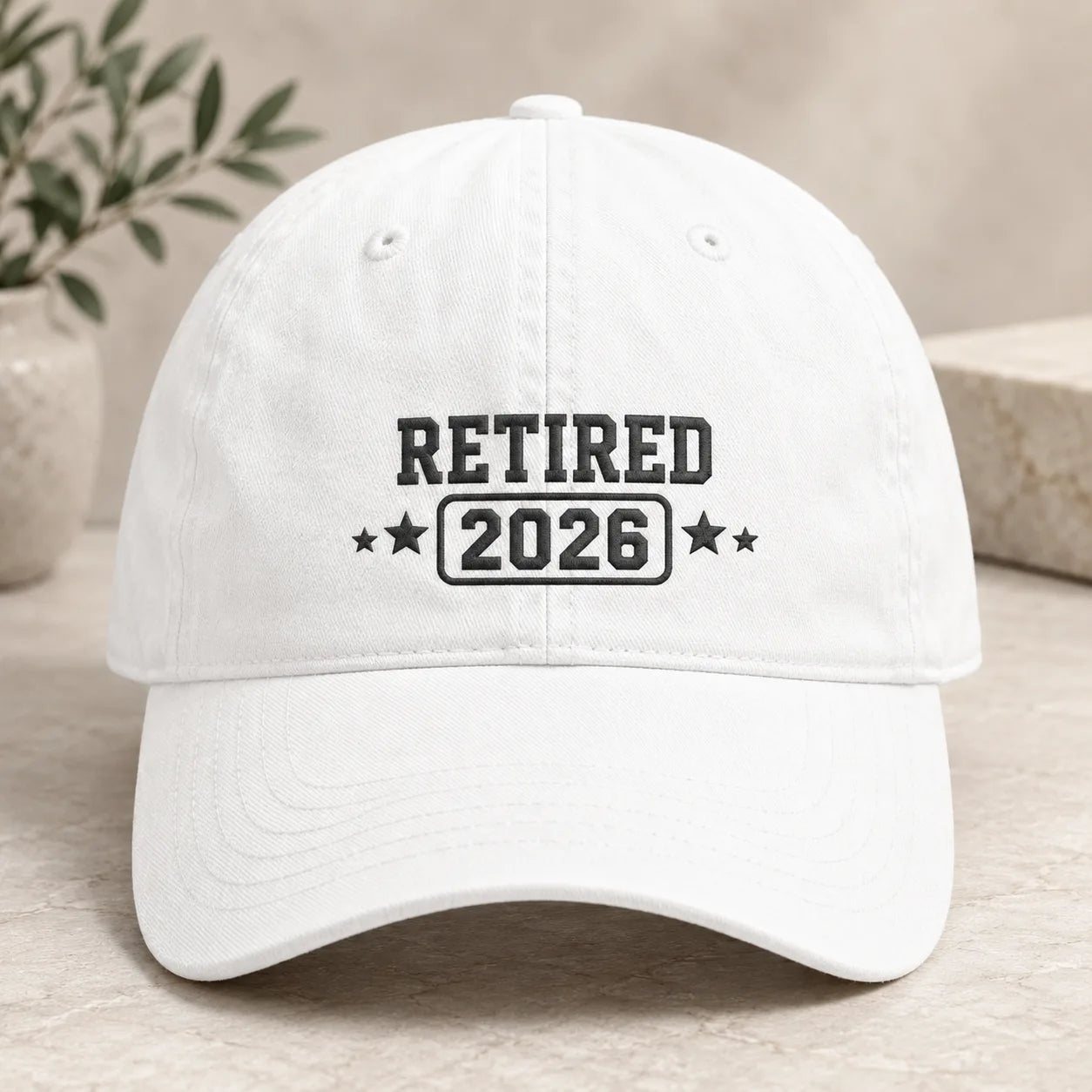 Retired 2026 Washed Cap - washed cap - side view