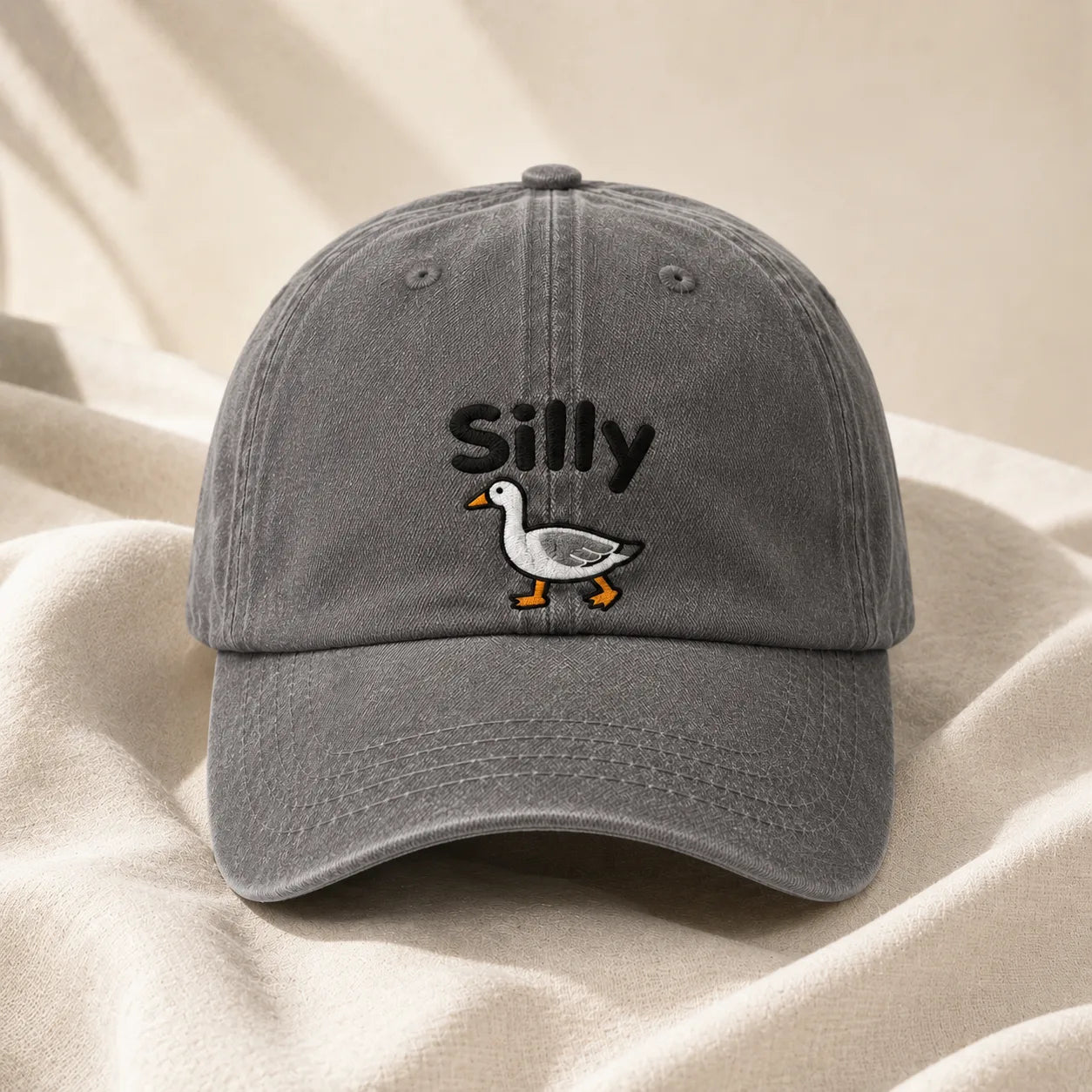 Silly Goose Washed Cap - washed cap - alternate angle