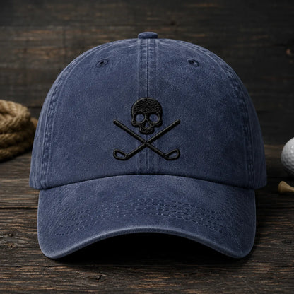 Skull Golf Washed Cap - washed cap - lifestyle