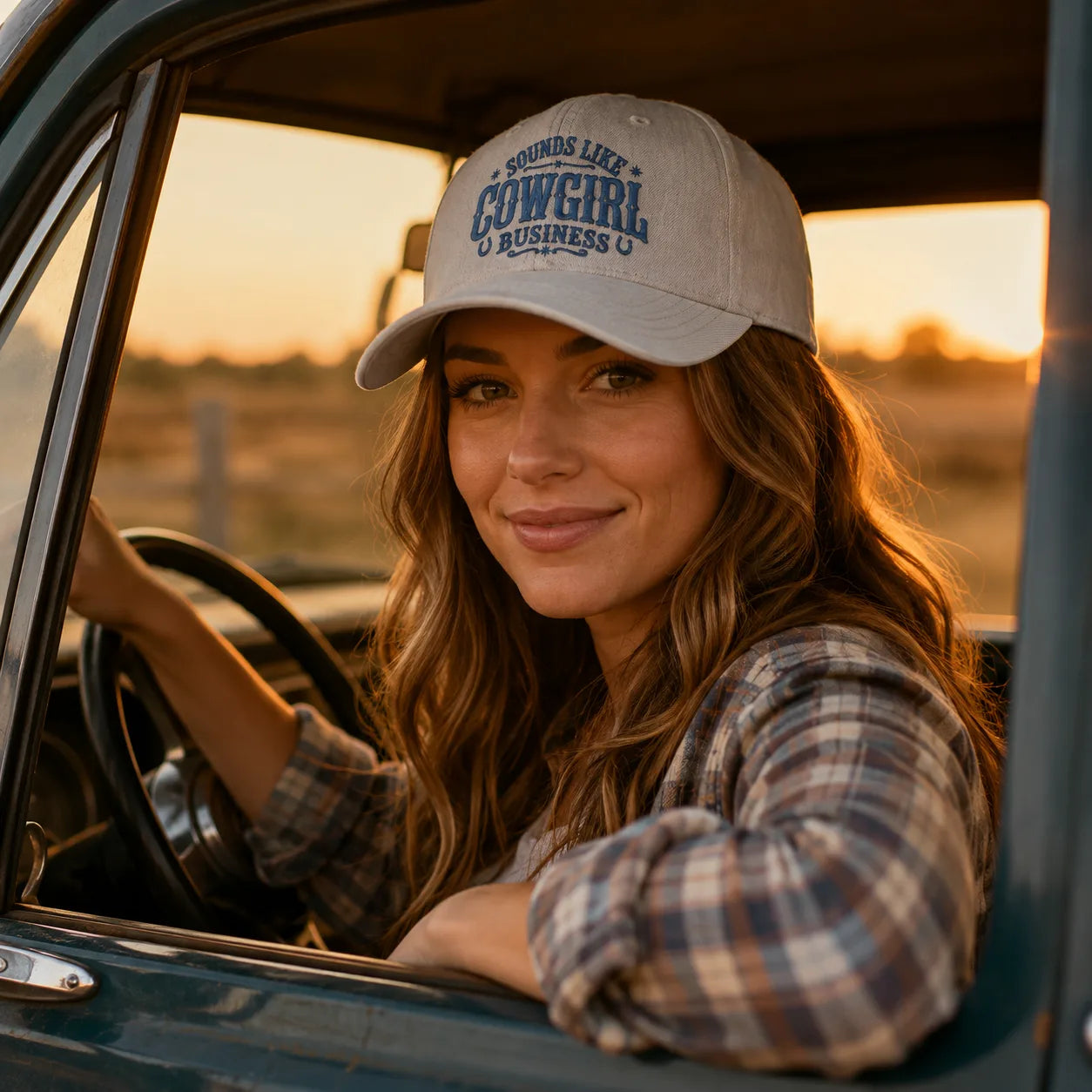 Sounds Like a Cowgirl Business Washed Cap - Washed Cap - detail