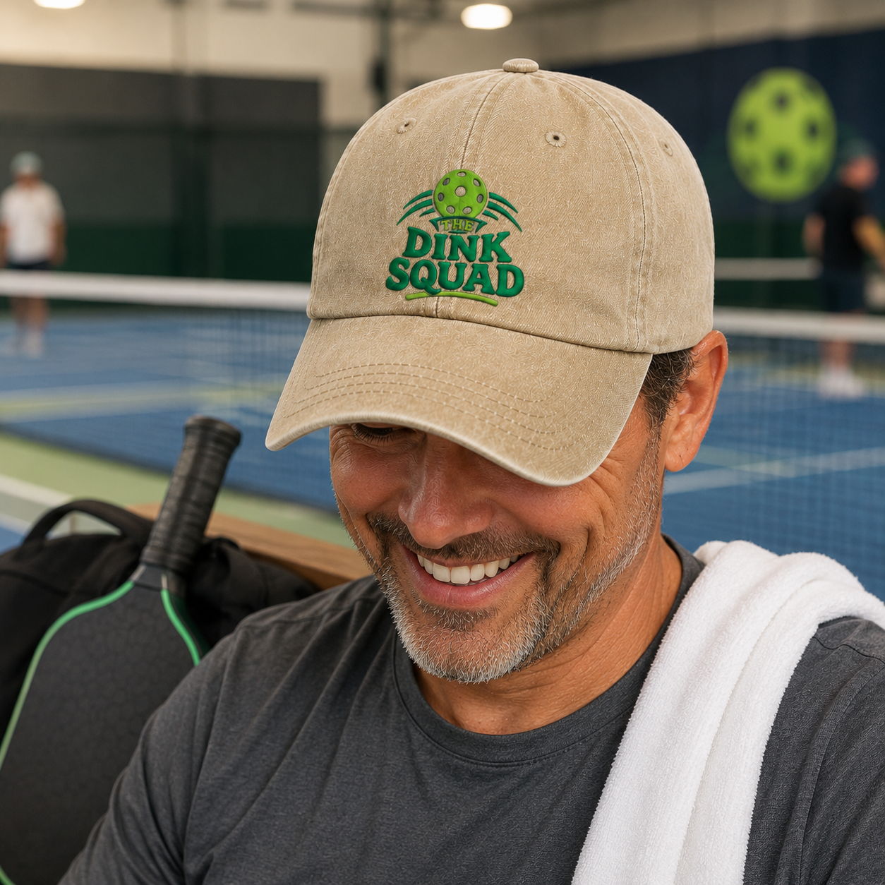 The Dink Squad Embroidered Washed Cap - Washed Cap - lifestyle
