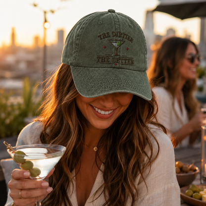 The Dirtier the Better Washed Cap - Washed Cap - alternate angle