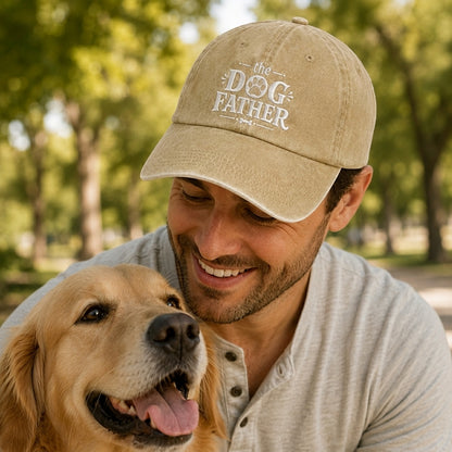 The Dog Father Washed Cap - lifestyle