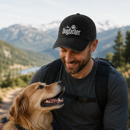 The Dogfather Washed Cap - Washed Cap - alternate angle