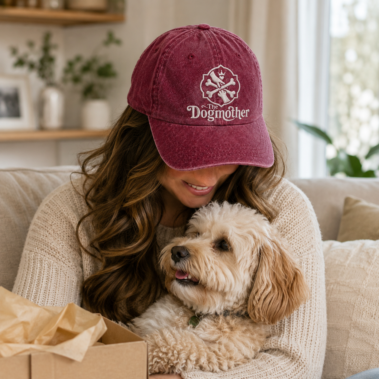 The Dogmother Washed Cap - Washed Cap - lifestyle