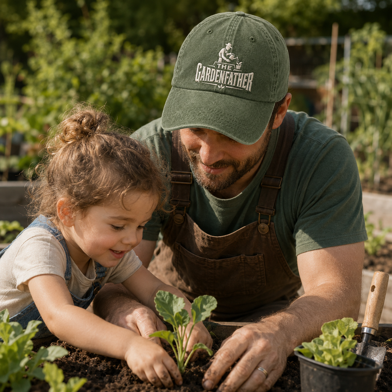 The Gardenfather Washed Cap - Washed Cap - alternate angle