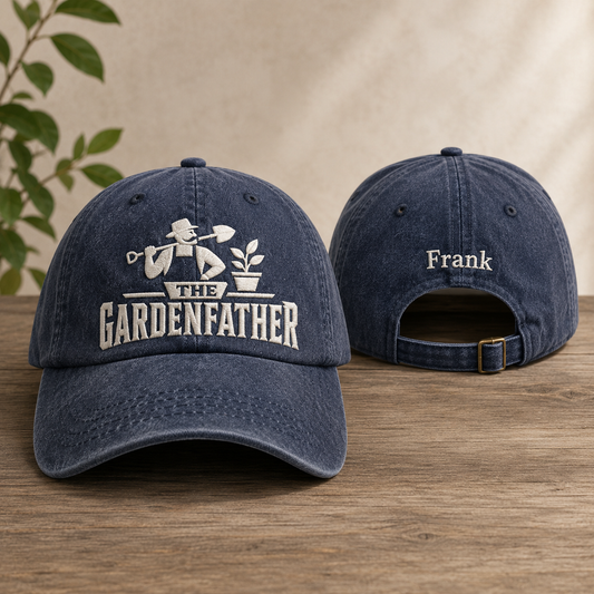 The Gardenfather Washed Cap - Washed Cap - front view