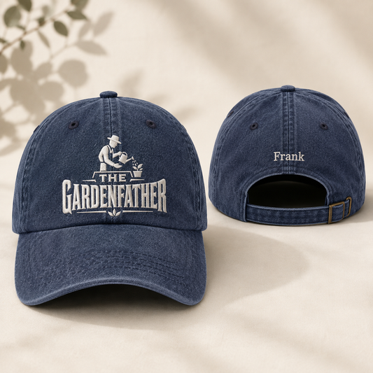 The Gardenfather Washed Cap - Washed Cap - front view