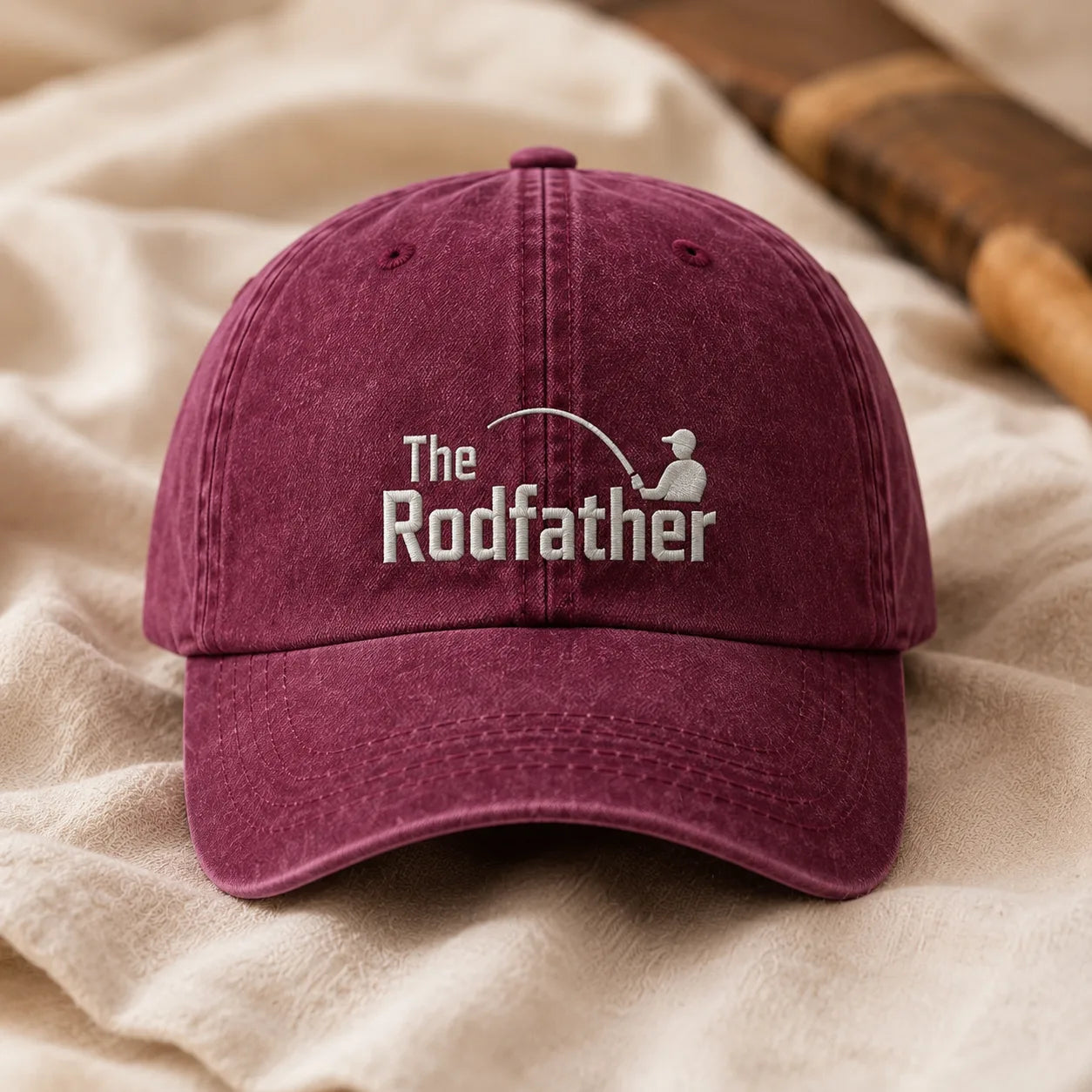The Rodfather Washed Cap - washed cap - lifestyle