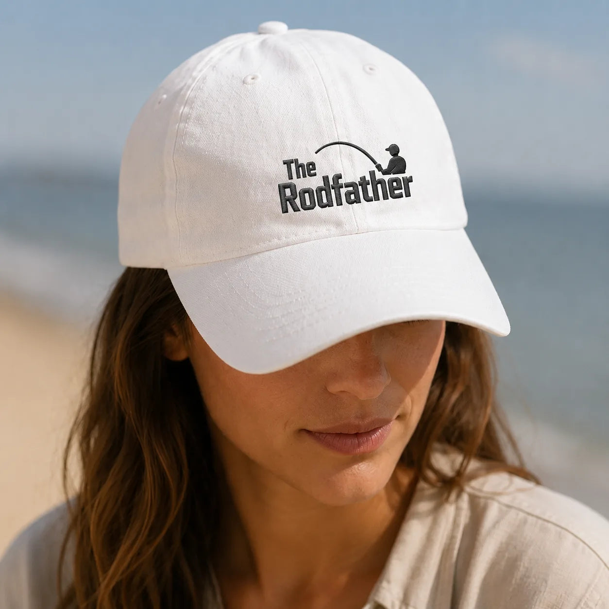The Rodfather Washed Cap - washed cap - side view