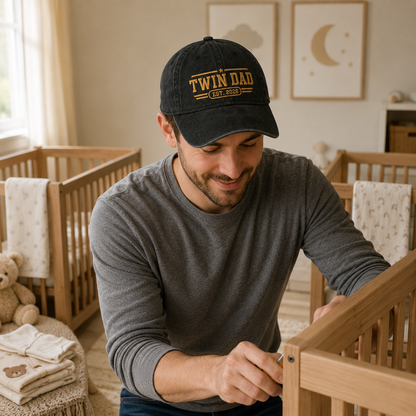 Twin Dad Washed Cap - Washed Cap - lifestyle
