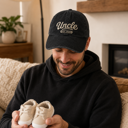 Uncle Est 2026 Washed Cap - Washed Cap - lifestyle