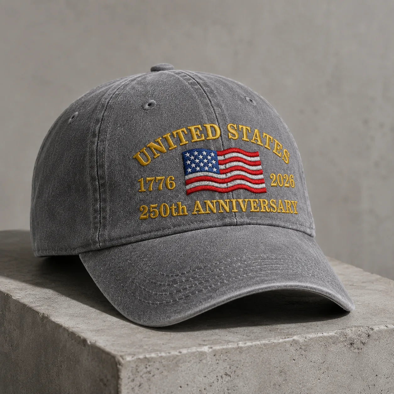United States 250th Anniversary Best-seller Washed Cap - washed cap - alternate angle